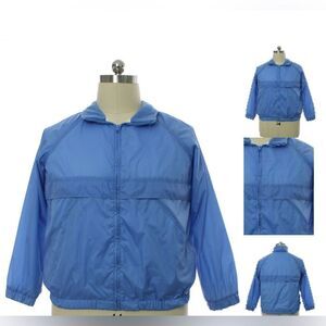 Vintage 1980's CS Classics Mens Windbreaker Zip Jacket Size L